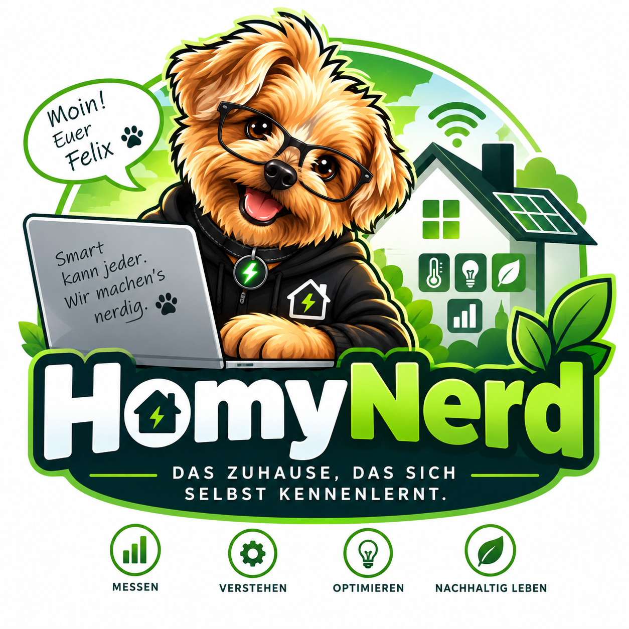 HomyNerd mit Felix – das Zuhause, das sich selbst kennenlernt